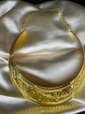 "Addis Gold" - Girocollo in Bronzo Dorato