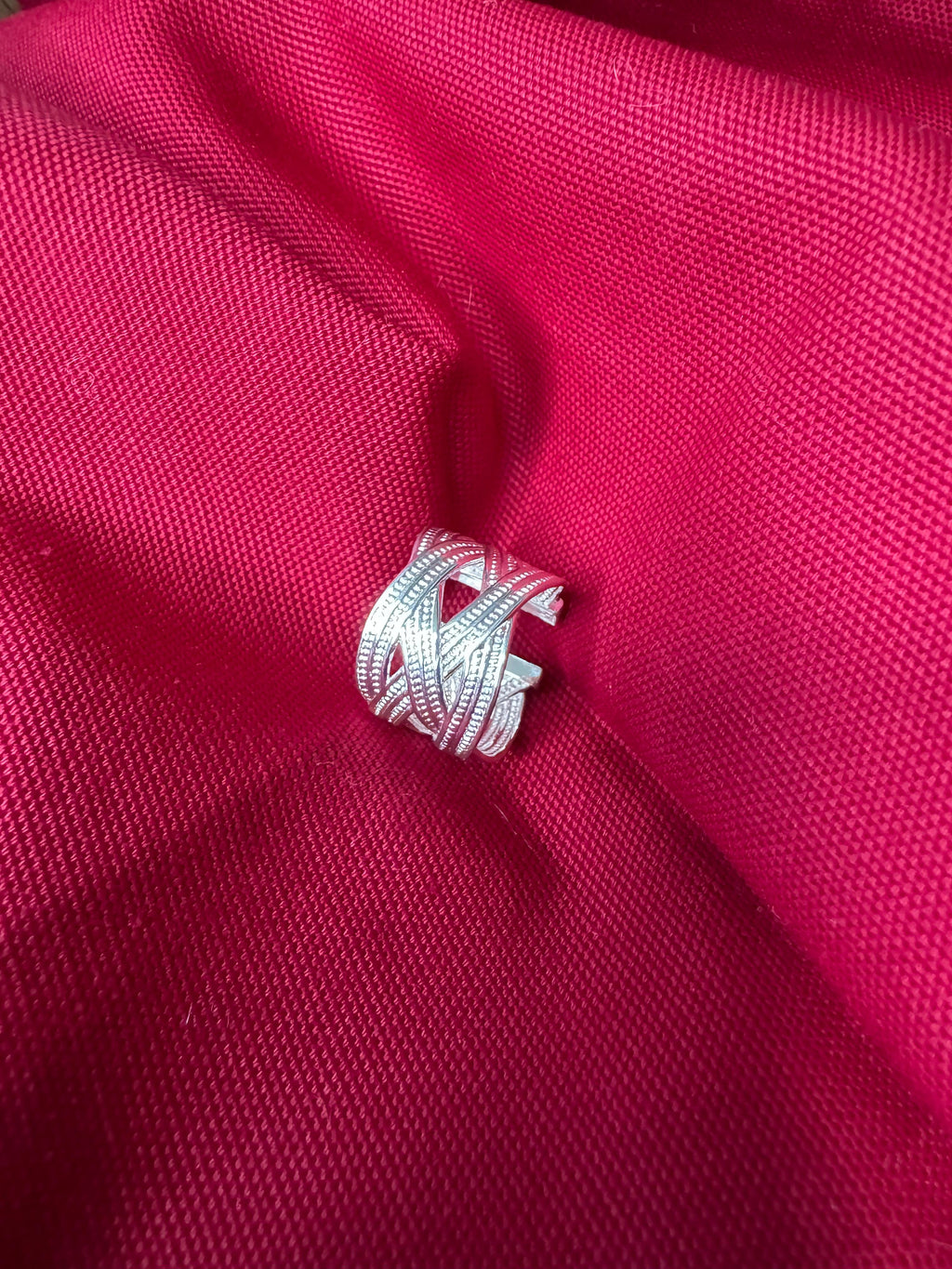 Anello Fascia Intrecciata