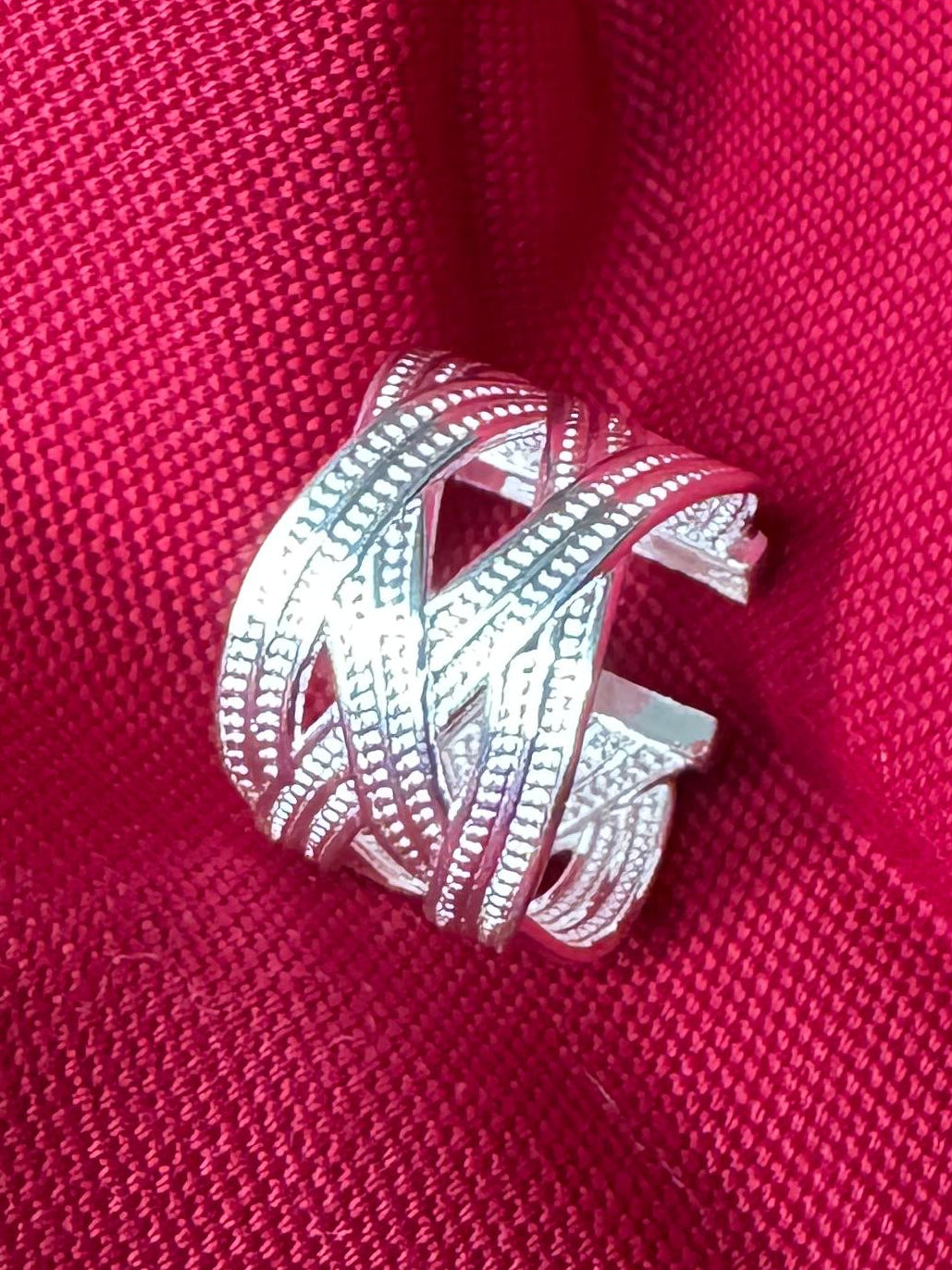 Anello Fascia Intrecciata