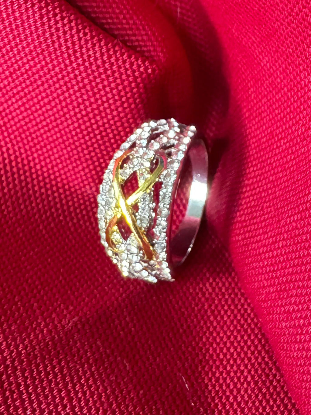 Anello Infinito Pavé