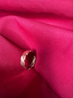 Anello Fedina Intrecciata Ossidato