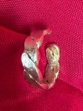 Anello Fedina Intrecciata Ossidato
