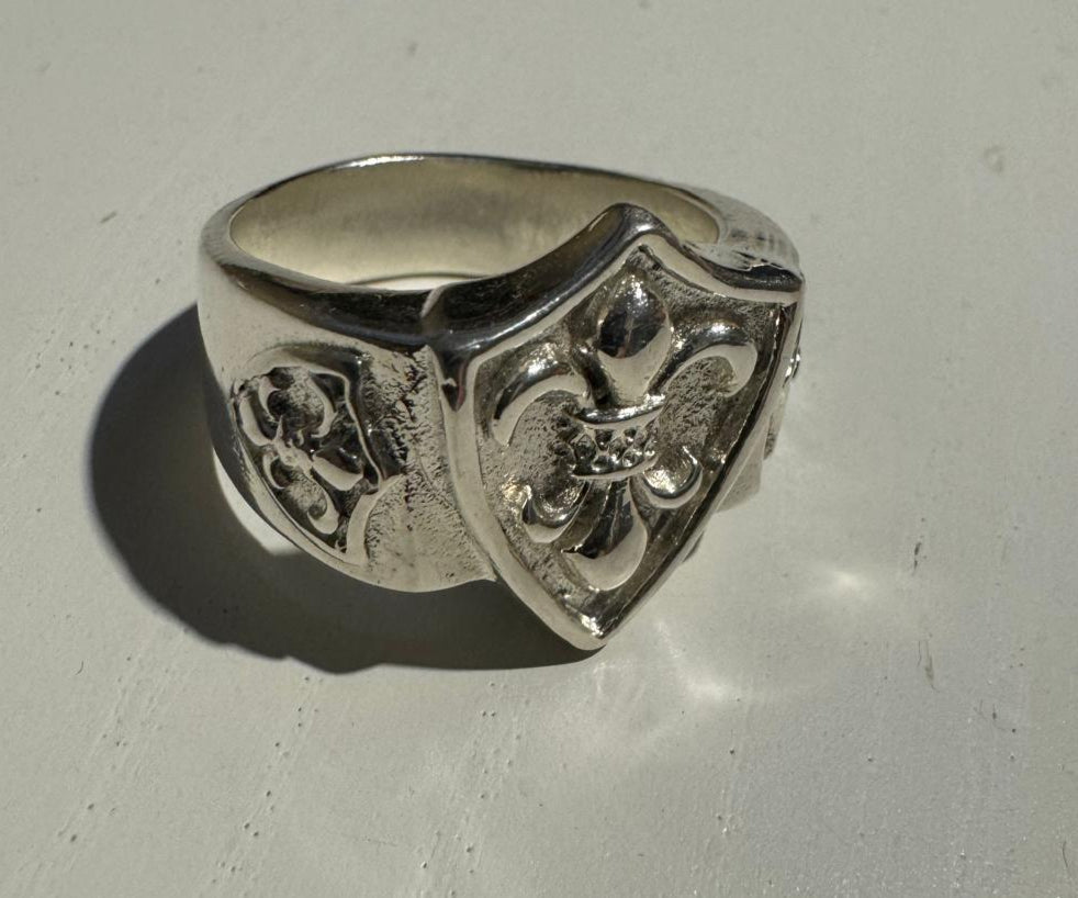 "Fiorenza" – Anello con Giglio e Stemmi Fiorentini
