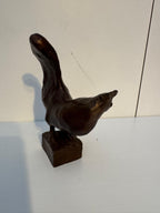 "Canto di Metallo" – Scultura Artigianale Galletto in Pezzo Unico
