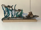 "Abissi Silenziosi" – Scultura Monumentale in Bronzo: Palombari in Esplorazione
